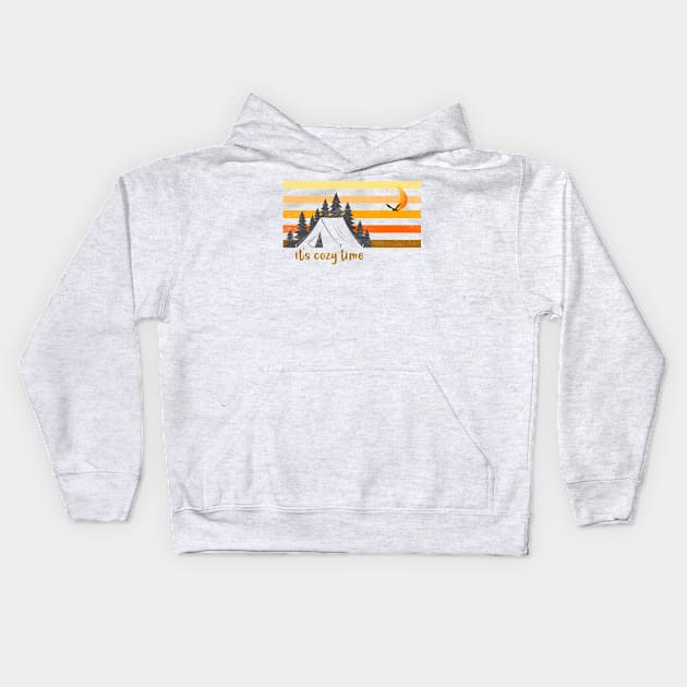 It's Cozy Time Kids Hoodie by Blended Designs